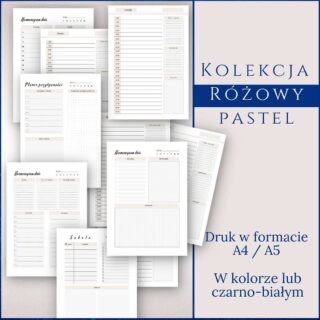 Jest już dostępny pakiet niedatowanych planerów w pastelowych barwach. 

W sklepie jest już też wersja edytowalna tych planerów, ale tylko w języku angielskim. Myślę, że też może to stanowić fajne uzupełnienie planowania, bo dodatkowo, mimochodem można sobie utrwalić słówka angielskie;)

A tymczasem napisz czy taka estetyka Ci odpowiada? Delikatna, eteryczna nieco...

PS. W sklepie dziś zalew nowości. Oprócz tego planera wskakuje wiosennna jego odsłona - piękna pastelowa zieleń. Ponadto dla osób, któe nieco mają przesyt kwiatkowo, różowo slodziakowy przygotowałam geometryczną papeterię. Mozne, proste formy. Już jest w sklepie;)

#planer #planery #planners #dodruku #do wydruku #kalendarz #dzienny  #tygodniowy #miesięczny #roczny #edytowalnypdf #różowy #pastelowy #bulletjournal #pracujęjakmróweczka #2021 #plany #planowanie #organizacja #timemenagement #timeorganization #organizacjaczasu #rozwój #pracawdomu #mojczas #time #calendar #papeteria #geometrycznewzory #męskiewzory